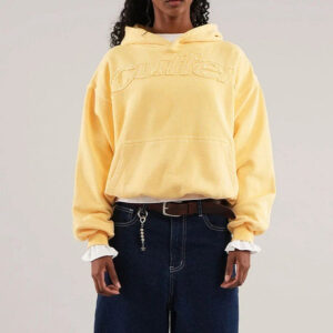Solid 3D Letter Casual Longsleeve Hoodie