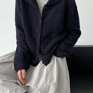 Openwork Knit Cardigan